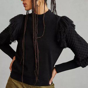 Anthropologie DOLAN Fringed Sweater - NWT - XS Petite